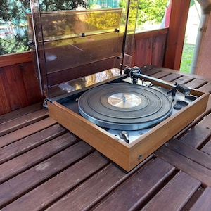 Double tourne-disque HI FI allemand vintage CS 40, platine tourne-disque image 7