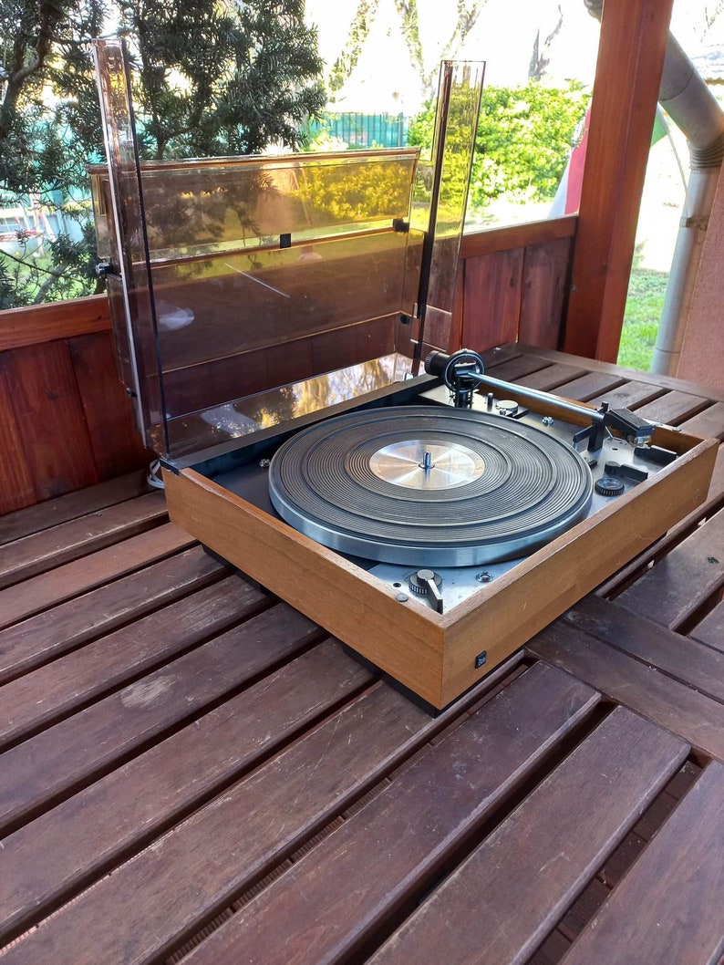 Double tourne-disque HI FI allemand vintage CS 40, platine tourne-disque image 7