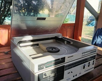 Sharp VZ 1500 vintage Japanese BOTH SIDES PLAy DISc full working order