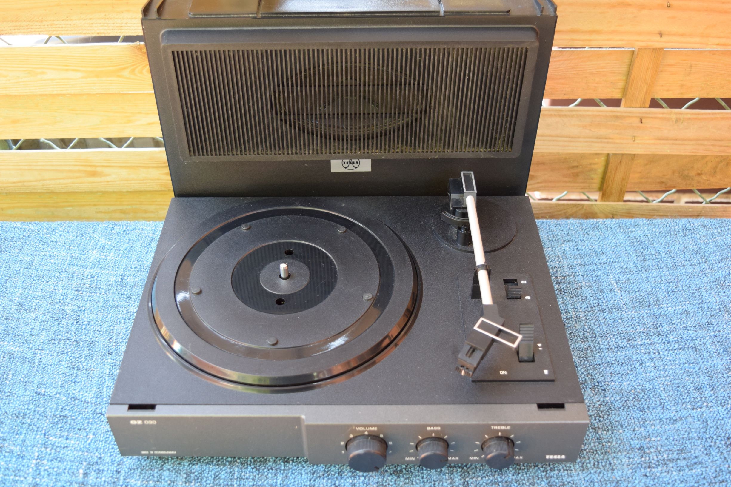 Tesla Chechoslovakian Gz 030 Amplified Record Player - Etsy