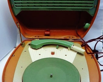 Philips AG 2113 Dutch VINTAGE ROCKANROLL record player 1950