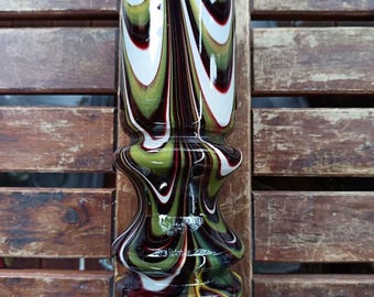 VTG MURANO WHIRLPOOL Vase by Carlo Moretty Italy
