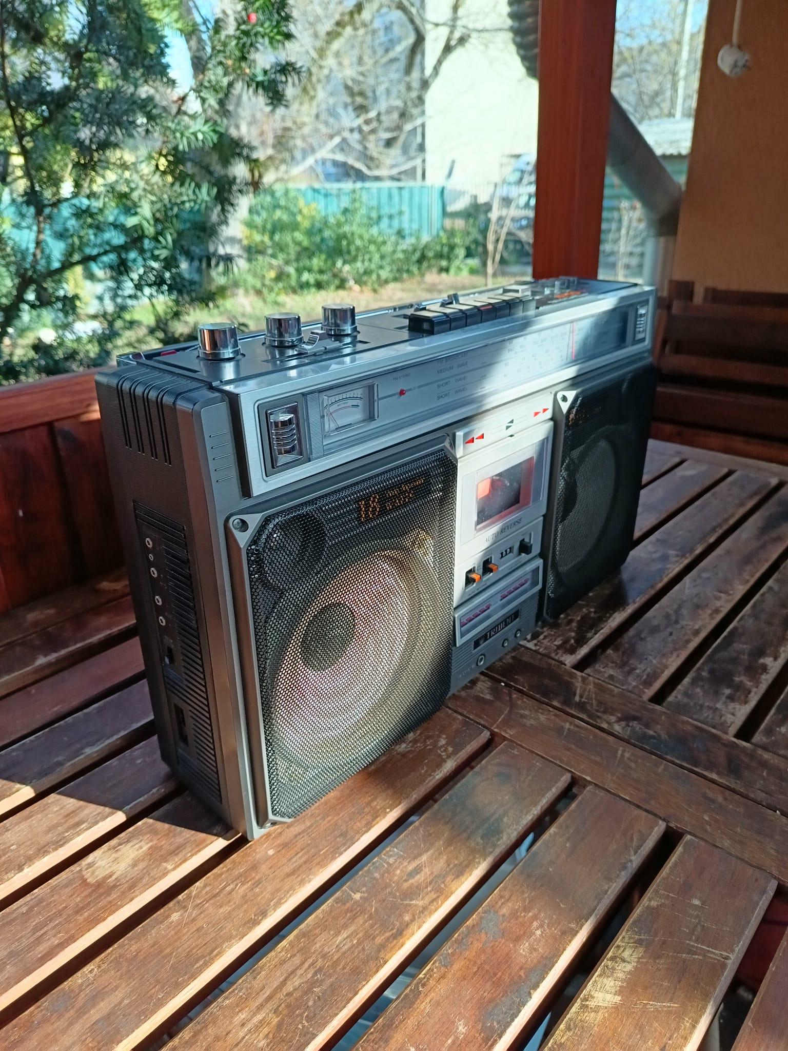 Trident CX 457 F Vintage 80's Boombox - Etsy