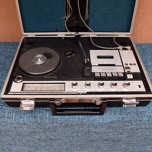 Crown japanischer SCp 71sw GREEN WORLD MIRACLE Plattenspieler, Tonbandgerät, Radio