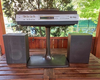 Grundig RPC 2500 vintage stereo with tulip stand and speakers