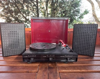 Ziphona Combo 523 GDR space age design record player DARTH MAUL EDITIOn