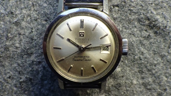 Tissot Seastar Seven Visodate vintage Swiss autoa… - image 1