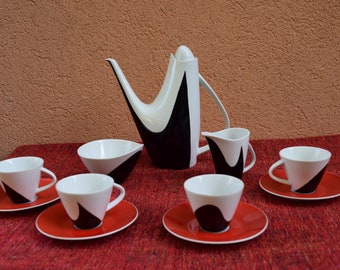 Tria Loucky - Jaroslav Jezek 1959 Art Deco coffee set