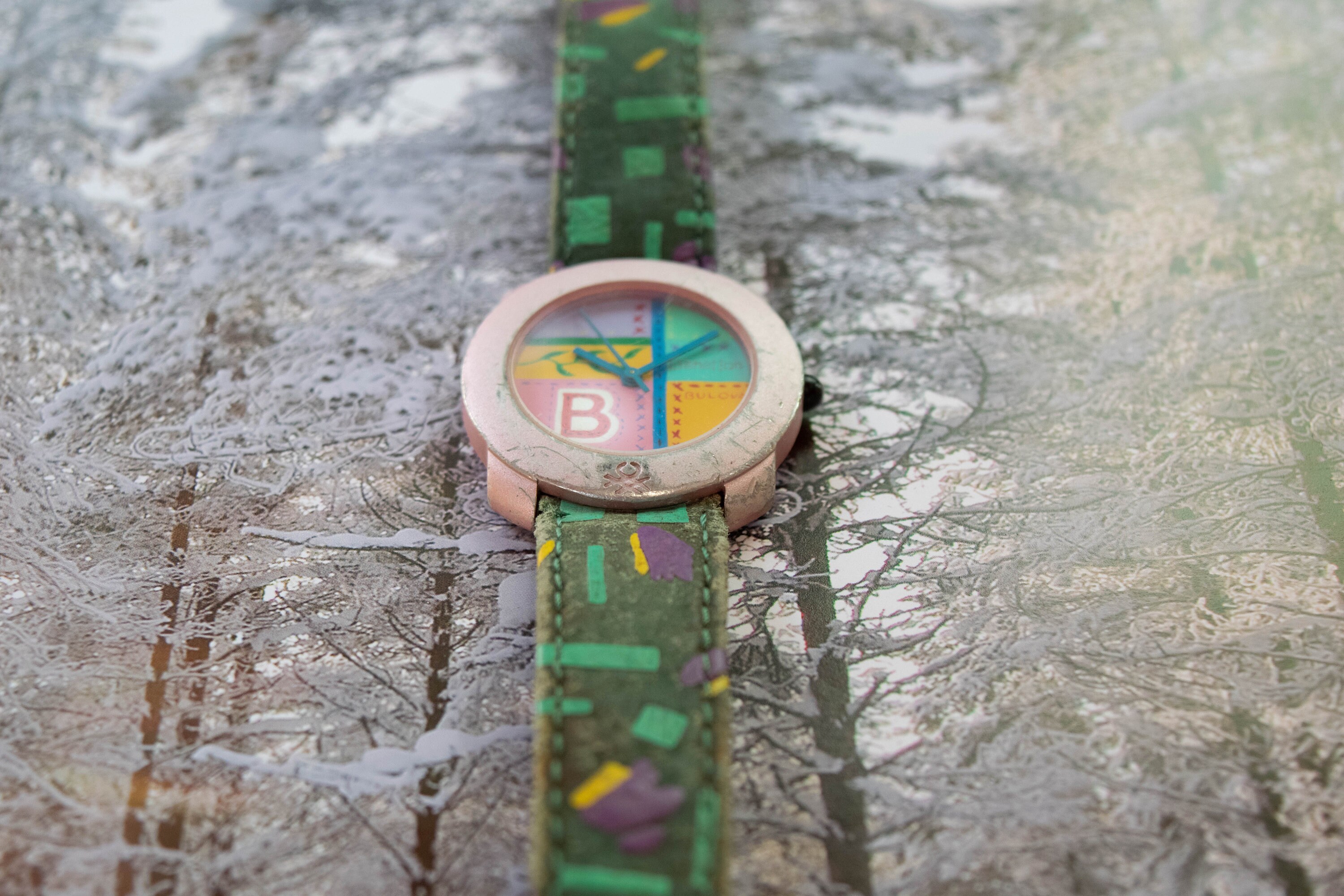 Benetton by Bulova Vintage Swiss Quartz Women