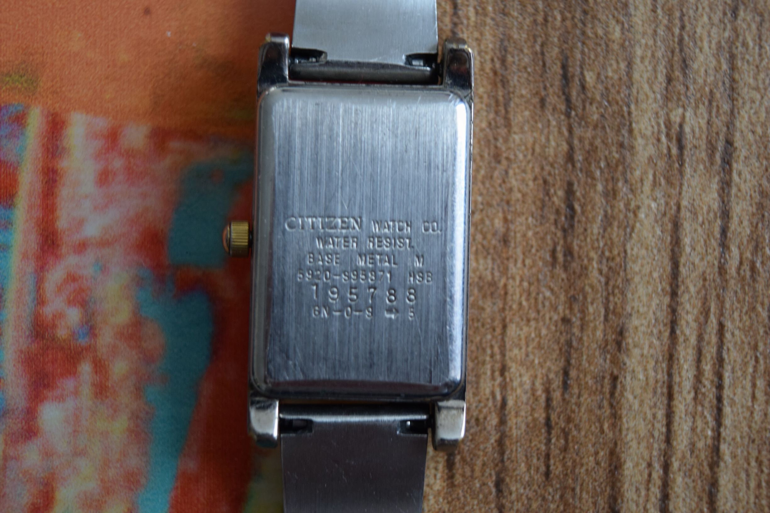 Citizen Vintage Japanese Square Quartz Women's Watch SING Citizen Vintage Japanese Square Quartz Women's Watch SING