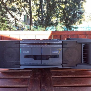 Vintage Philips Boombox DBB AW 7112