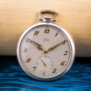 Doxa Zwitsers Art Deco zakhorloge WILD WING FLAP