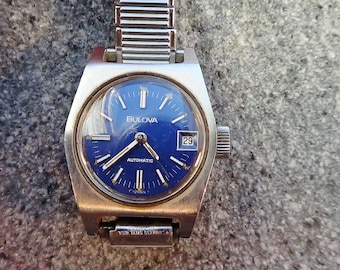 Bulova vintage Swiss mechanical automatic women's watch WILL DANCE all NIGHT