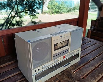 VTG Panasonic SG J500L hifi stereo system in rare WHITE color