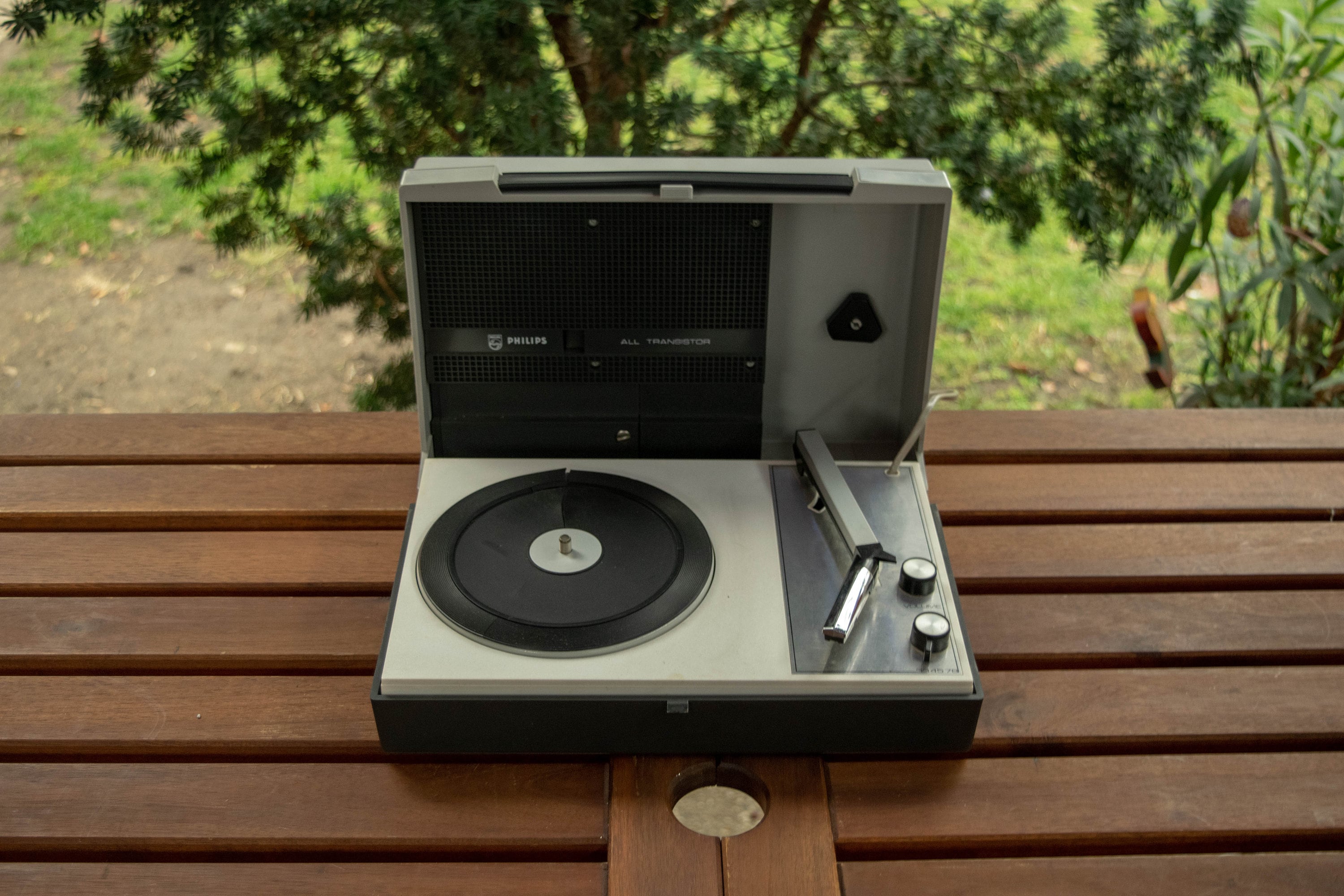 Philips Dutch SUNDAY GREY MELLOW Record Player 1980 - Etsy