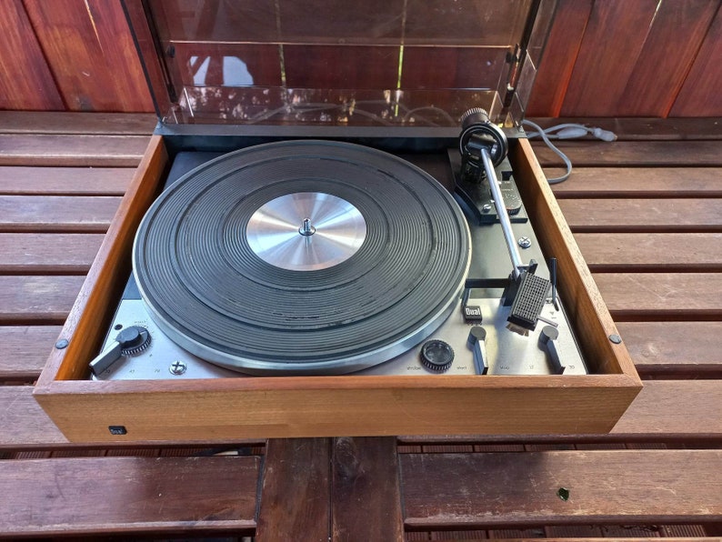 Double tourne-disque HI FI allemand vintage CS 40, platine tourne-disque image 4