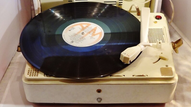 Philips Dutch VINTAGE BLUES record player 1950