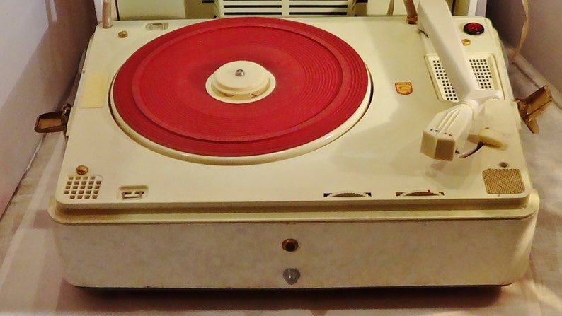 Philips Dutch VINTAGE BLUES record player 1950
