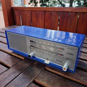Rft German BLUE ROLL RIVER radio