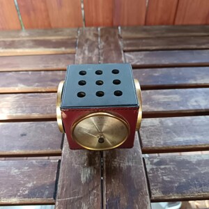 Vtg alemán Regen Veranderlich Schon estación meteorológica portaplumas de mediados de siglo imagen 7