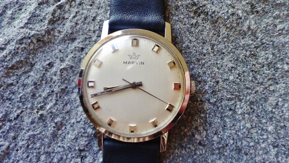 Marvin vintage Swiss mechanical men's / unisex wa… - image 1