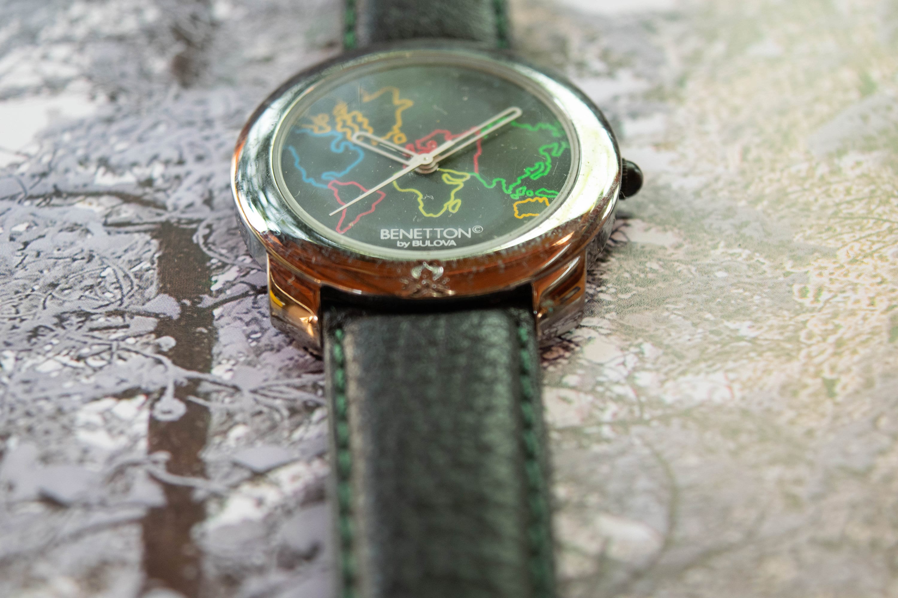 Benetton by Bulova Vintage Swiss Quartz Women's / Unisex Benetton by Bulova Vintage Swiss Quartz Women's / Unisex