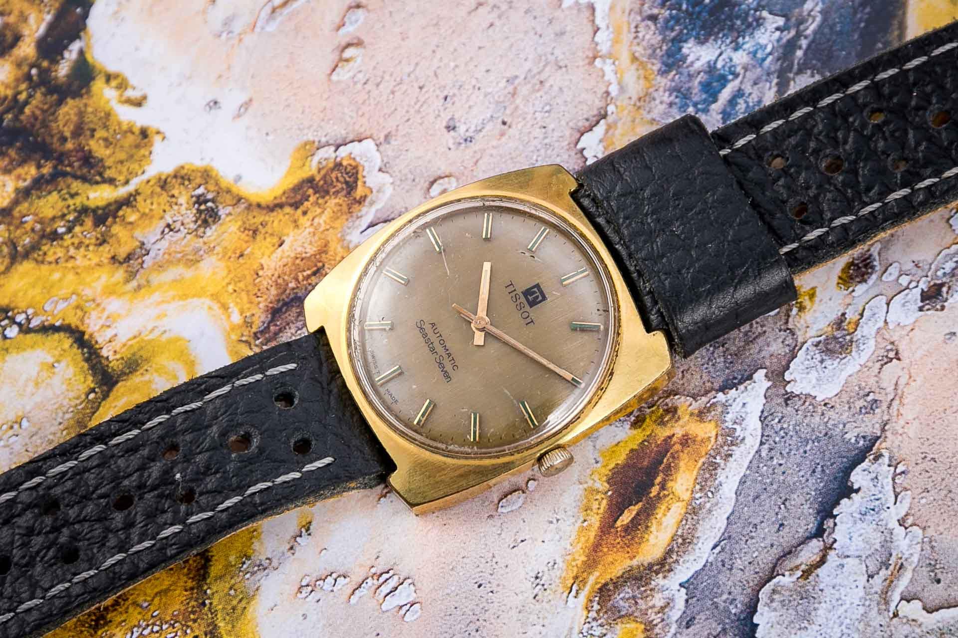 Tissot Seastar Seven Vintage Swiss Automatic Men's Watch IN Tissot Seastar Seven Vintage Swiss Automatic Men's Watch IN