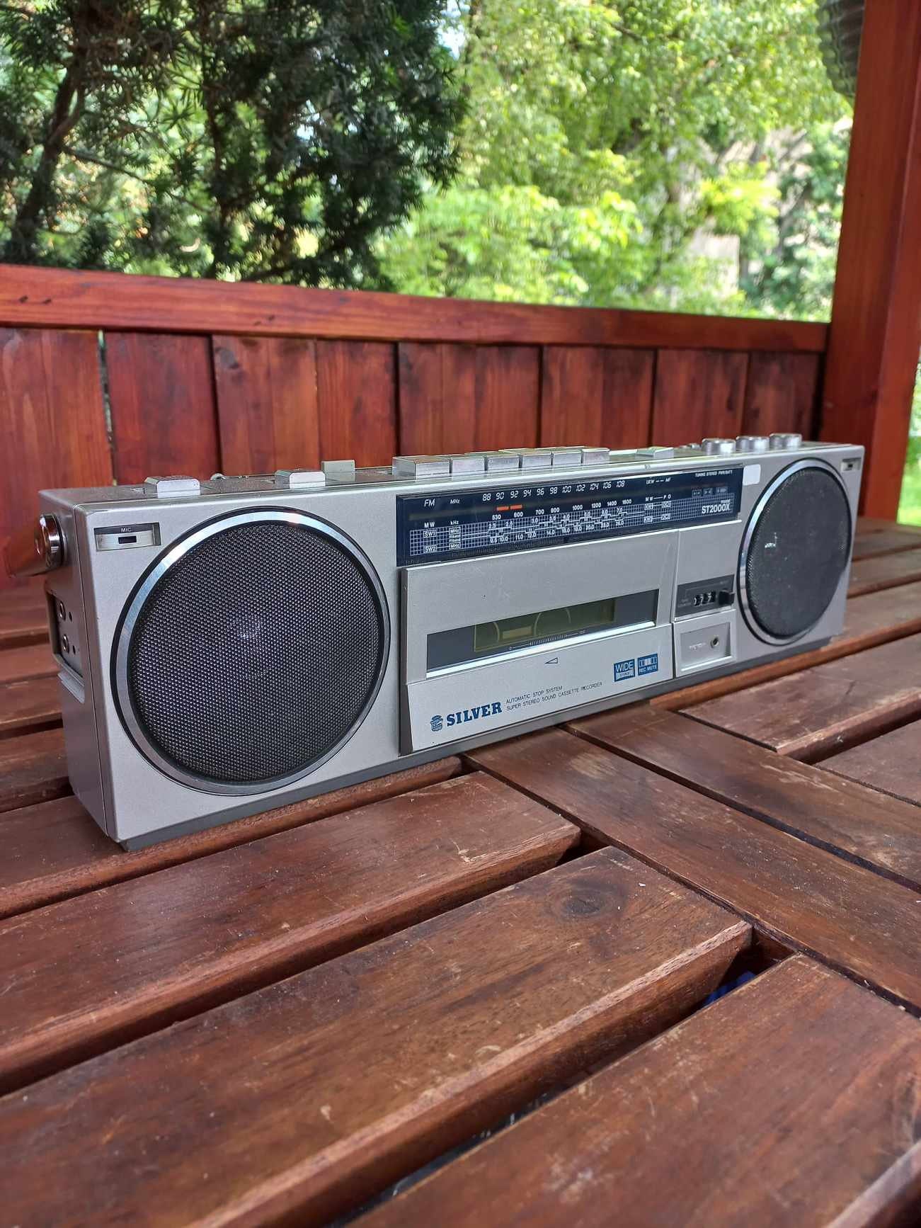 Silver ST 2000 X Vintage Boombox - Etsy