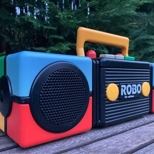 Rare Poste Cassette Sanyo Robo-01 - Pour Pièces - Moteur Tourne Mais Pas De Son