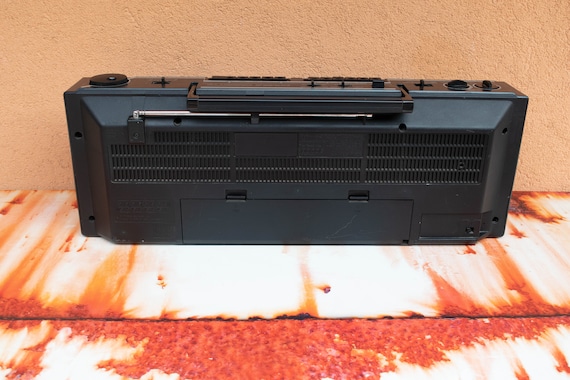 Hitachi W27 BLACK BANJO BOOGIE Double Cassette Boom Box - Etsy