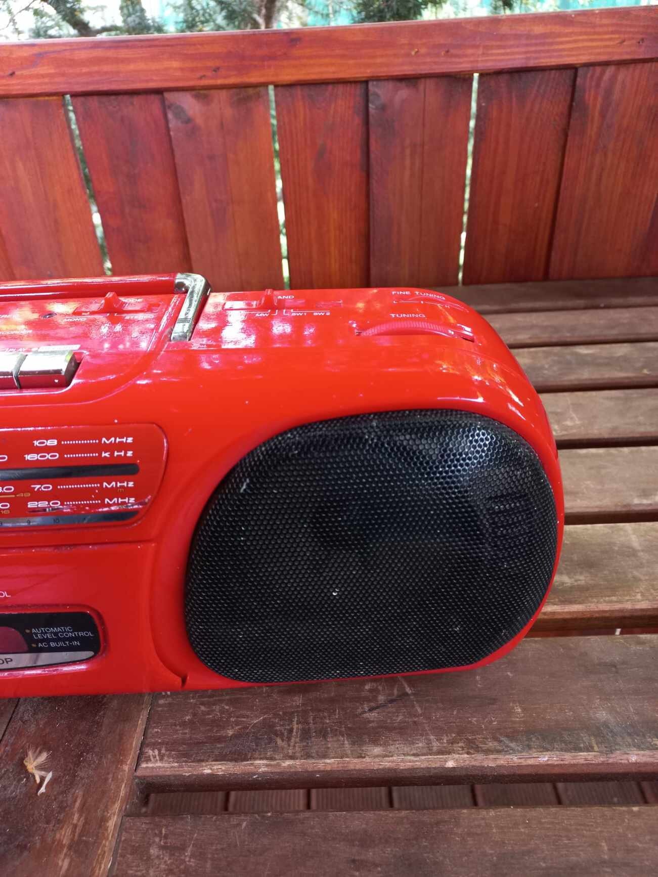 Panasonic RX FS 430 Vintage Japanese Boombox RED River - Etsy