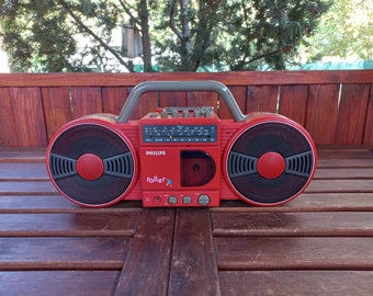 Philips Moving Sound Roller D 8008 kultowy magnetofon kasetowy