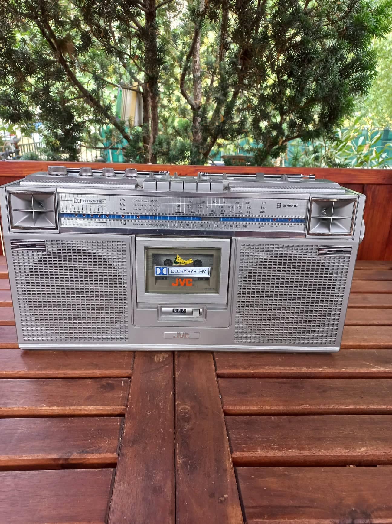 JVC RC 656 JW Japanese Cassette Player/ Radio Combo Boombox - Etsy