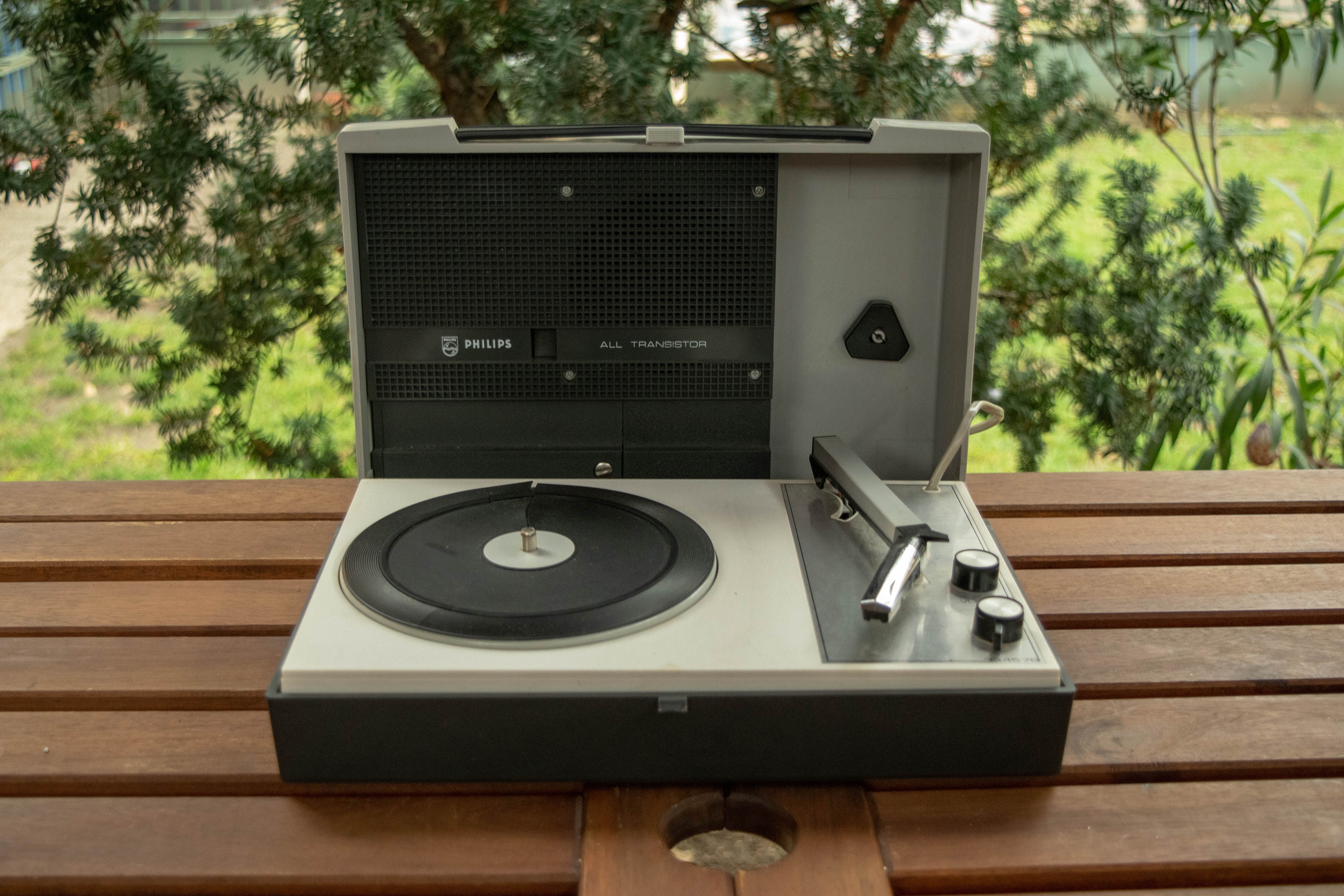 Philips Dutch SUNDAY GREY MELLOW Record Player 1980 - Etsy