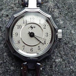 Luch Russian mechanical wind up women&#39;s watch HEAVY OOZING BLIZZARD
