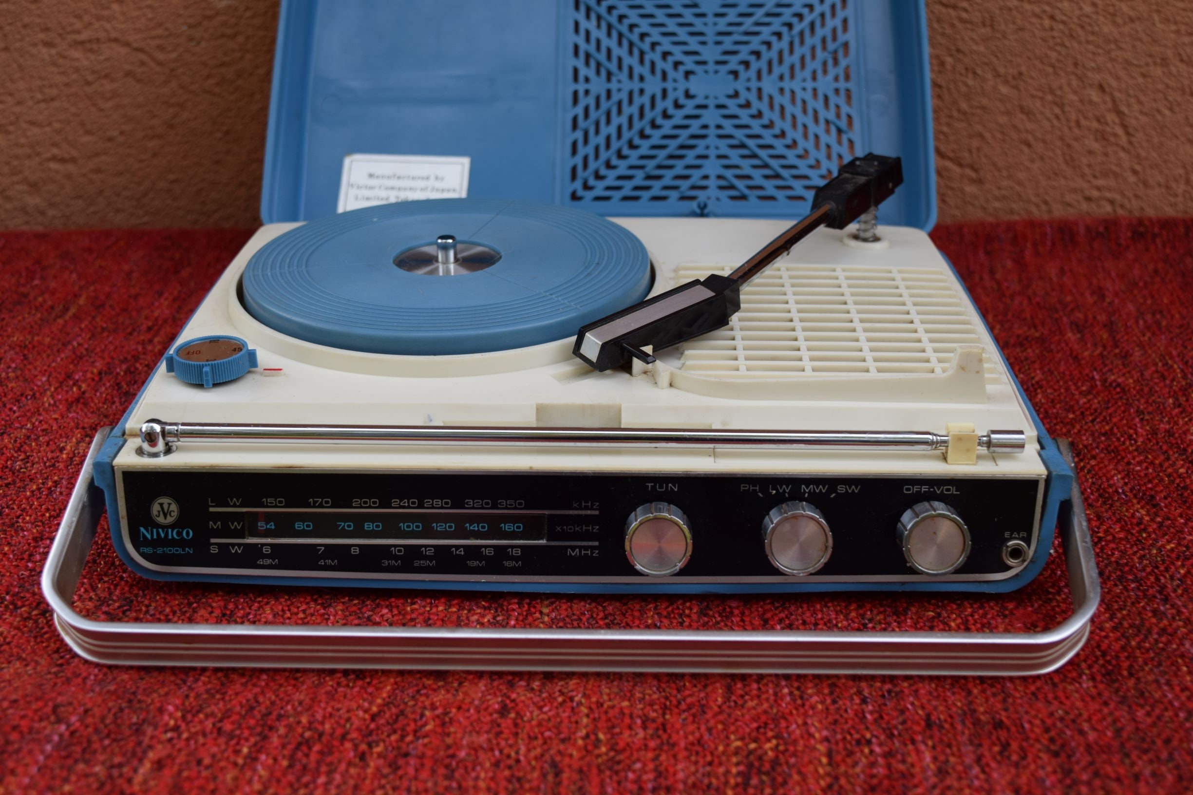 JVC Nivico Rs 2100 Ln RECORD PLAYER Radio Waauu.. - Etsy