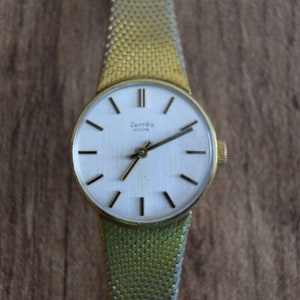 Zentra Swiss mechanical women&#39;s watch TERRIFIC TANGERINE TATTOO