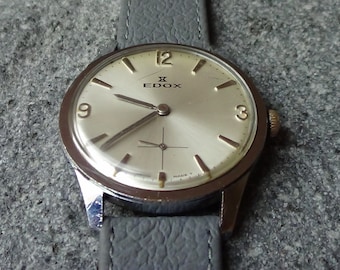 Edox vintage Zwitsers mechanisch herenhorloge ETERNITY GING ME DOOR