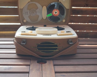 Uher 95 German ROCK AROUND the CLOCK Reeel to Reel Tape Recorder