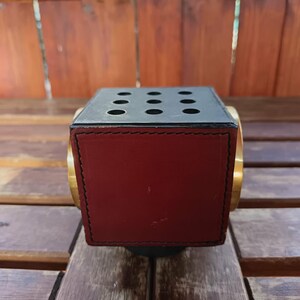 Vtg alemán Regen Veranderlich Schon estación meteorológica portaplumas de mediados de siglo imagen 5