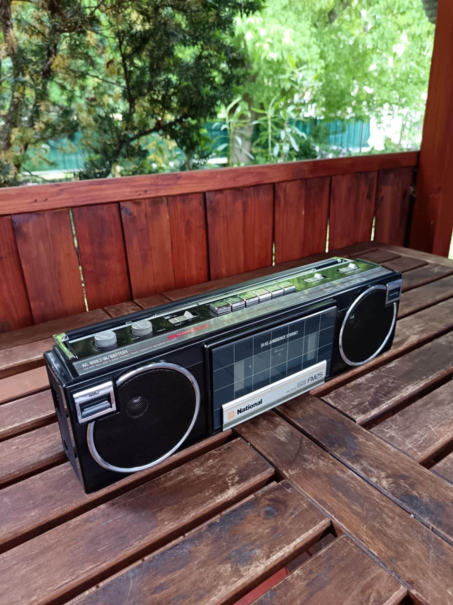 National Panasonic RX FM 25 Vintage Boombox Japanese Radio - Etsy