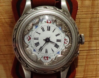 Swissline Diamond Quartz Watch - Etsy Israel display picture 1