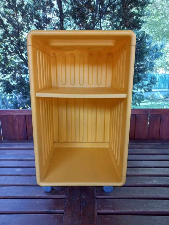 Vintage IKEA Didrik Yellow Bedside Trolley Table - Etsy Canada