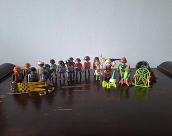 PLAYMOBIL 5166 DUO CHEVALIERS SOLDATS 100 % COMPLET