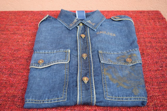 Jean Paul Gaultier vintage denim men's / unisex lo