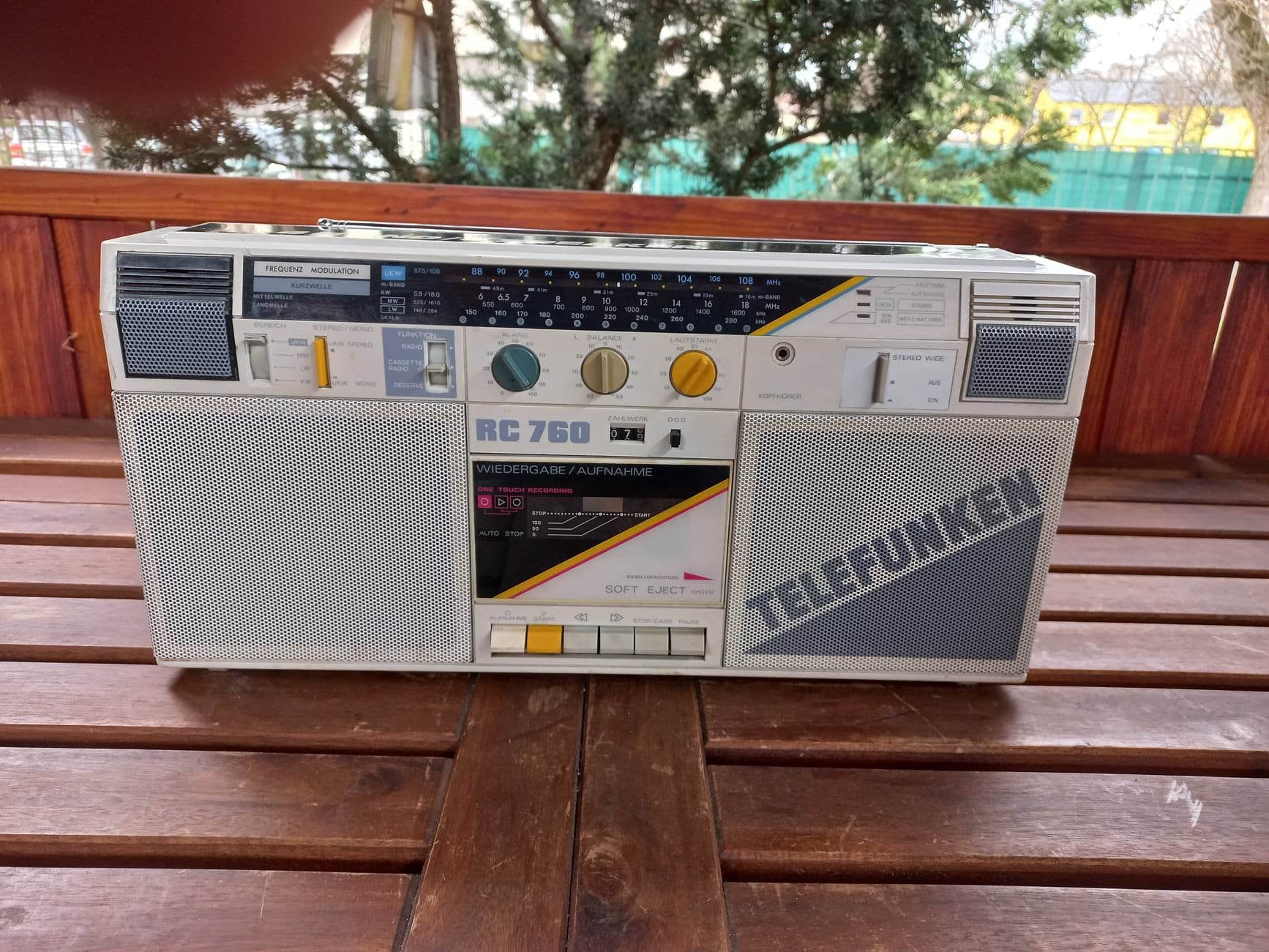 Telefunken Rc 760 WIT BOOM BOOM - Etsy Nederland