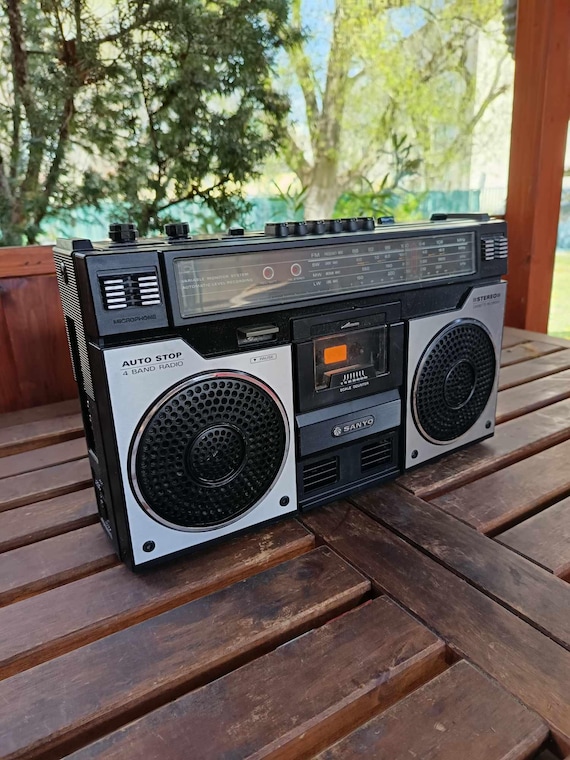 Sanyo M 4100 LU Vintage Japanese Boombox - Etsy