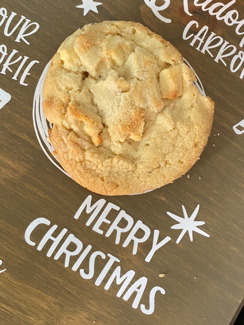 Santa Cookie Tray/ Wood Dear Santa Tray Etsy