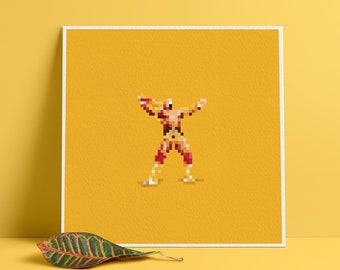 Hulk Hogan - 21cmx21cm