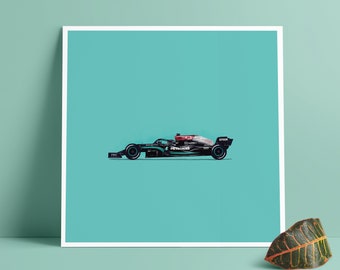 Lewis Hamilton - Mercedes-AMG Petronas  2021 - 21cmx21cm